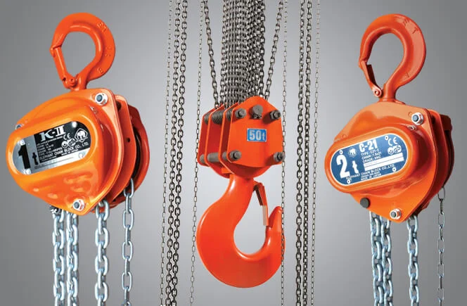See our full selection of Manual Chain Hoists